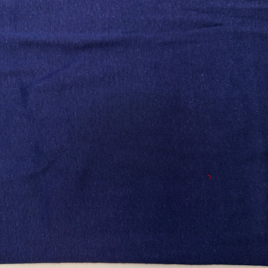 Back In My Day - Tubular Rib Knit Cotton Blend Knit - Dark Blue - 2M Bundle