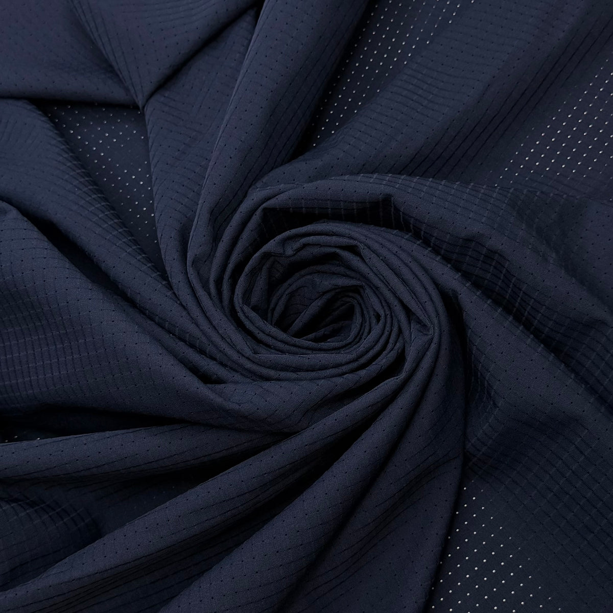 A Job Worth Doing Is Worth Doing Well - Mesh Polyester Blend Knit - Navy - 1.3M Bundle
