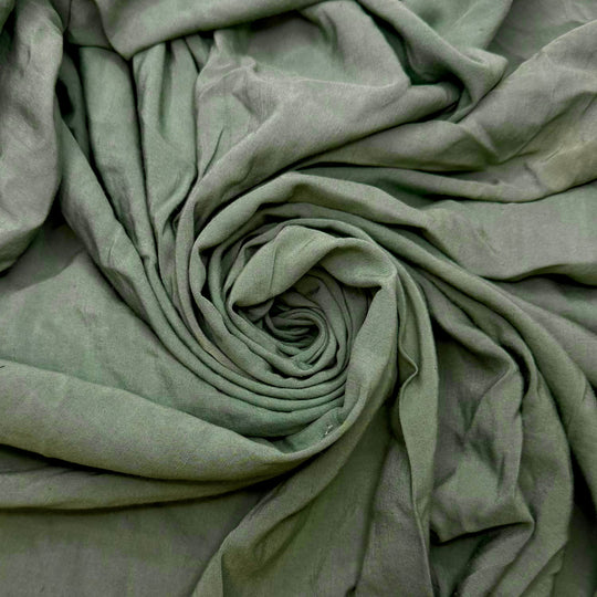 Fortune Favours The Brave - Linen Blend Woven - Green - 2.4M Bundle