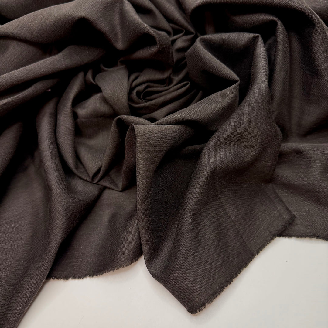 A Rising Tide Lifts All Boats - Polyester Blend Woven - Dark Brown - 1.4M Bundle