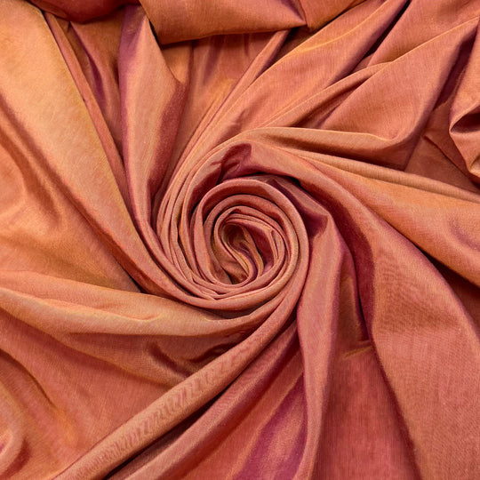 Home Is Where The Heart Is - Taffeta Polyester Blend Woven - Pink/Orange - 2.7M Bundle