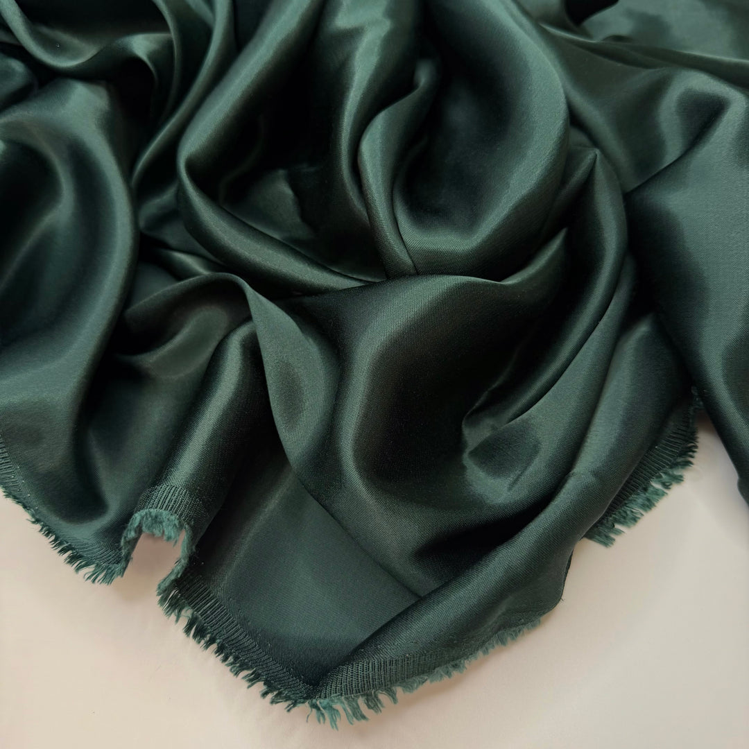 Evergreen - Satin Cotton Woven - Dark Green - 2M Bundle