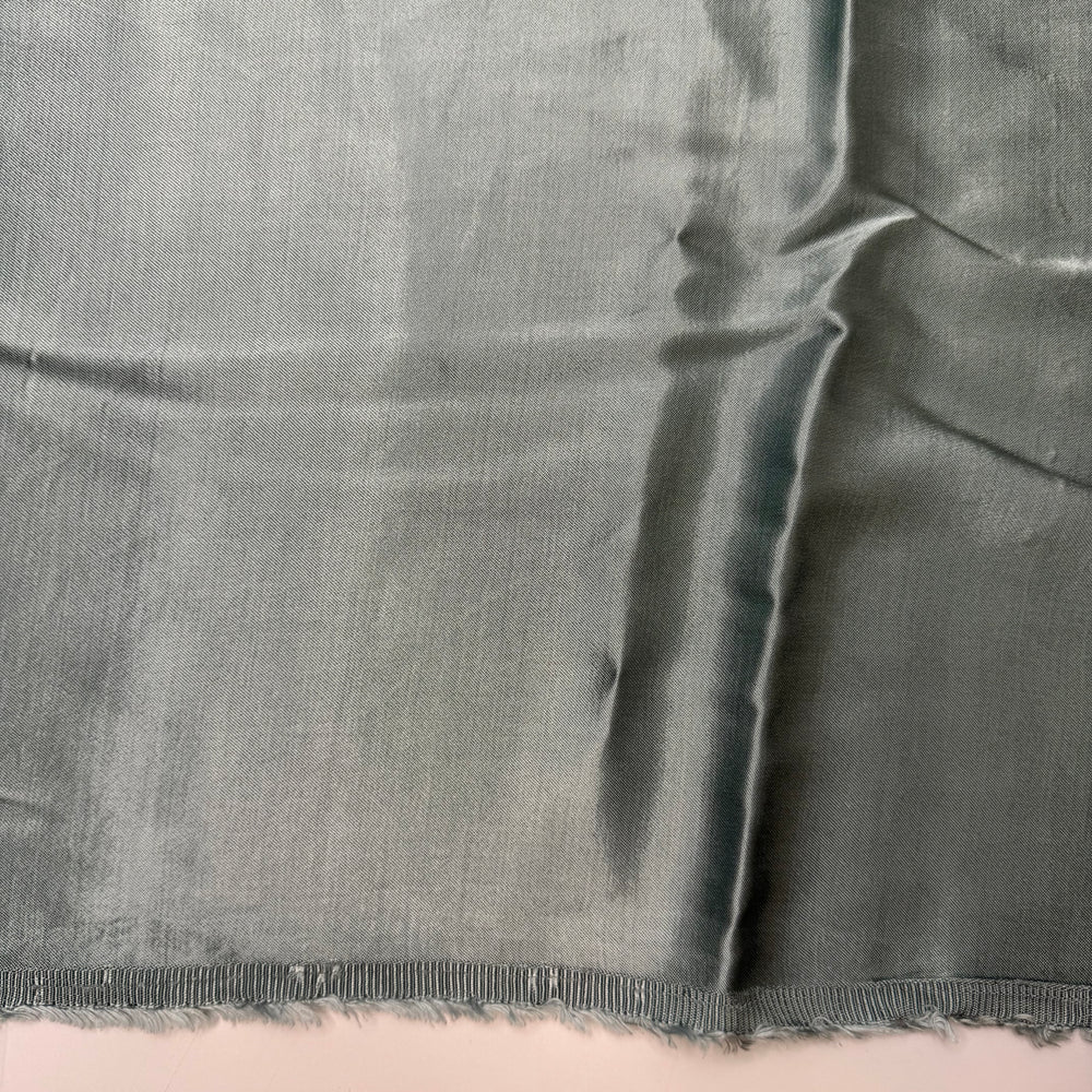 Lake Reflection - Satin Cotton Woven - Light Blue/Grey - 2M Bundle