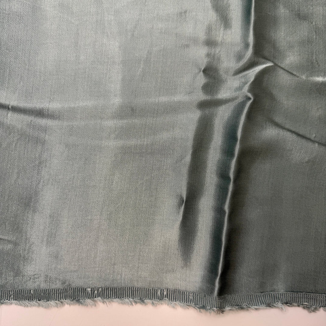 Lake Reflection - Satin Cotton Woven - Light Blue/Grey - 2M Bundle