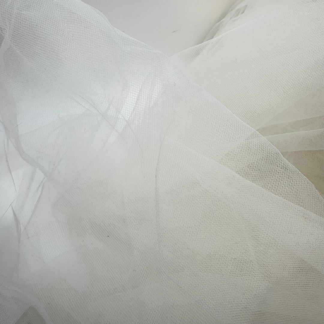 Iced The Cake - Tulle Poly Knit - Light Cream - Bundles