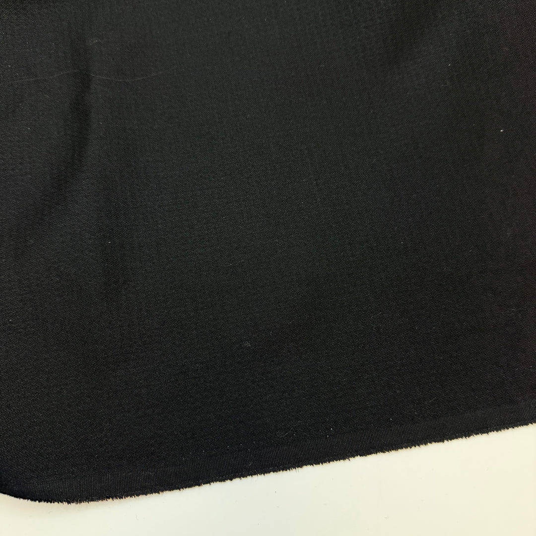 Top Hat And Coat - Twill Weave Wool Woven - Black - Bundles