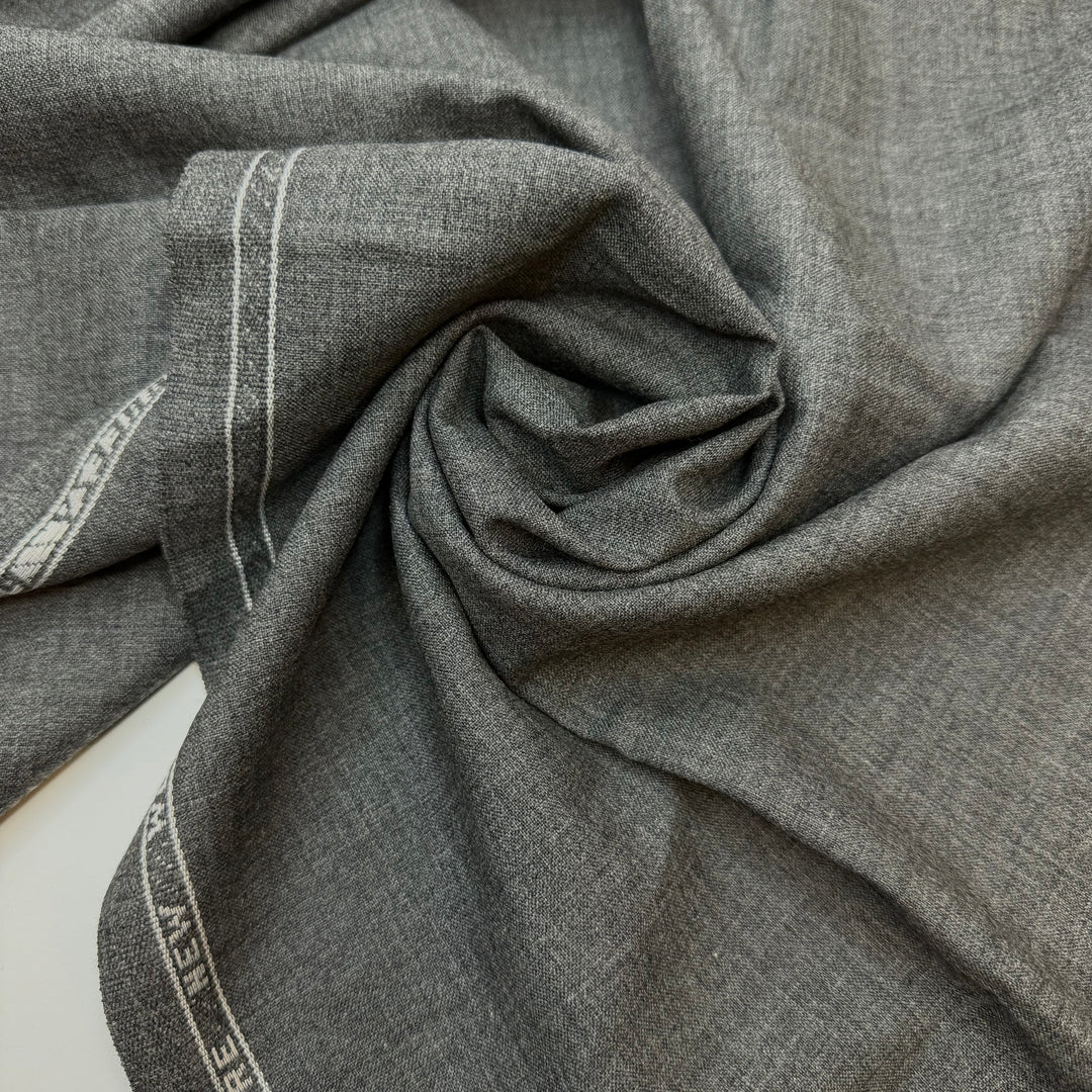 Fred Astaire Dance Pants - Wool Woven - Grey - 0.7M Bundle
