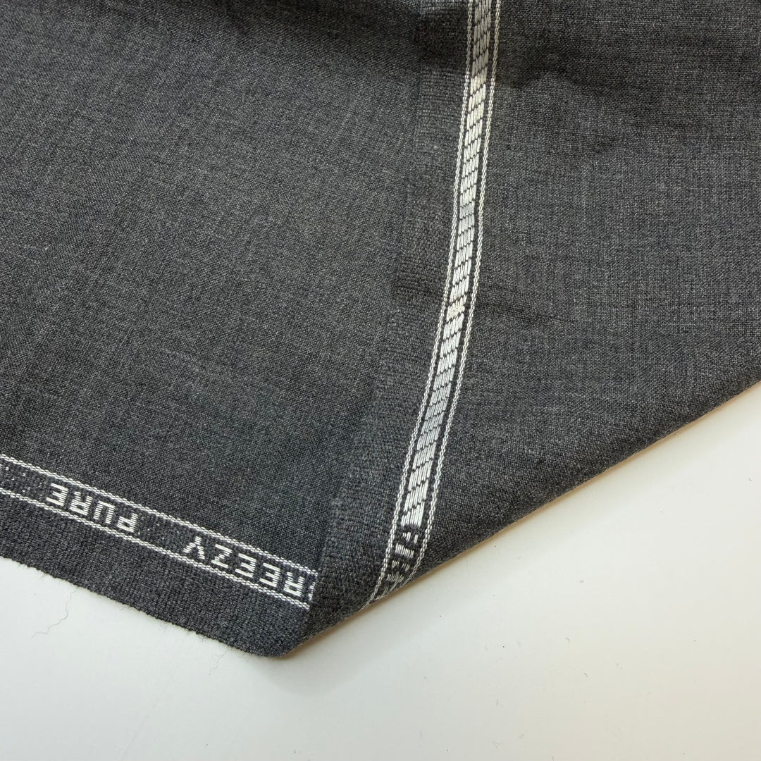 Fred Astaire Dance Pants - Wool Woven - Grey - 0.7M Bundle