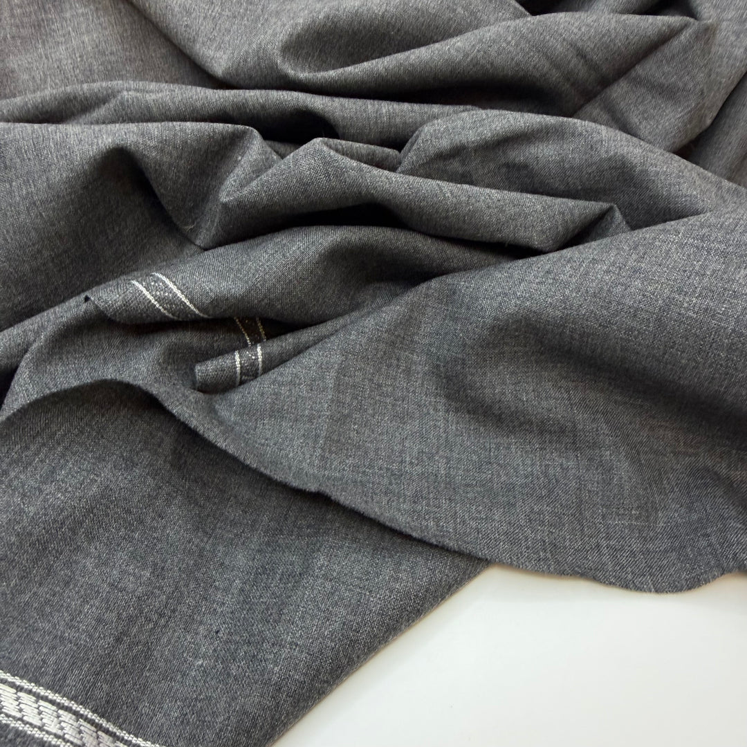 Fred Astaire Dance Pants - Wool Woven - Grey - 0.7M Bundle