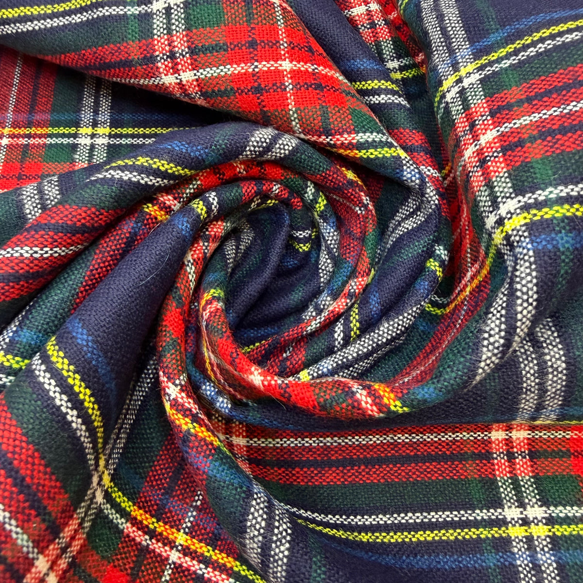 Loud Leisure Suit - Wool Woven - Navy Multi Plaid - 3.15M Bundle