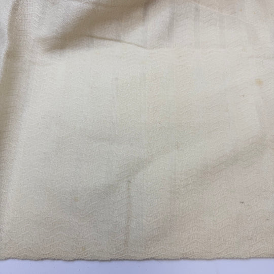 Under The Bustle - Vintage Twill Weave Wool Woven - Cream - 1.2M Bundle