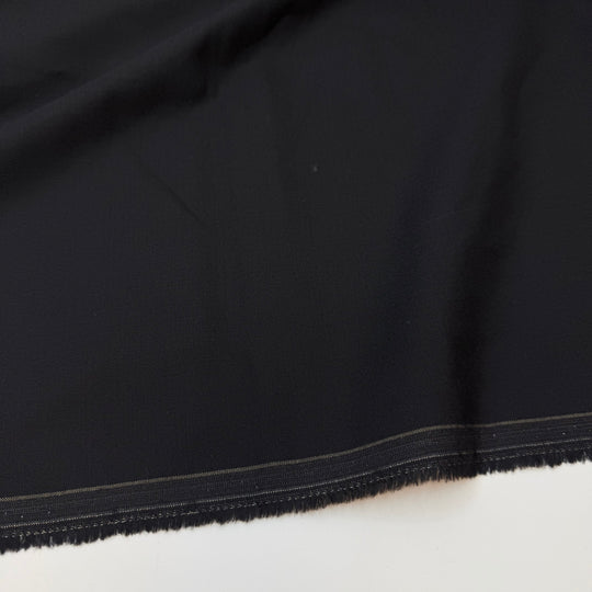 Tuxedo Time - Wool Woven - Black - 2.2M Bundle