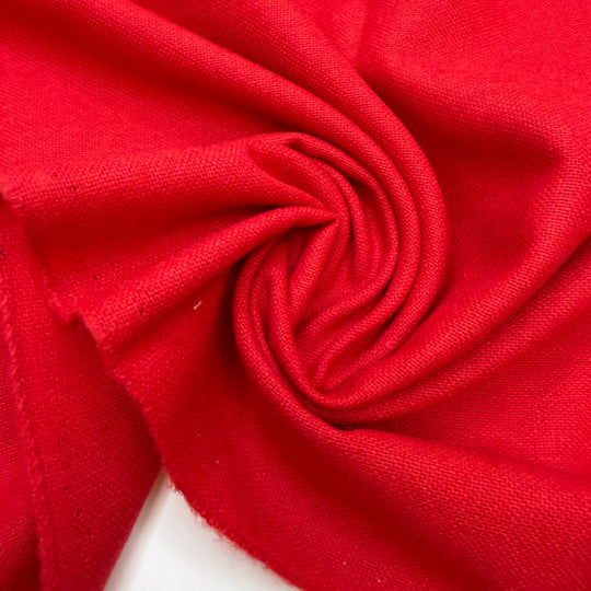 Mounted Police Coat - Wool Woven - Red - 0.85M Bundle