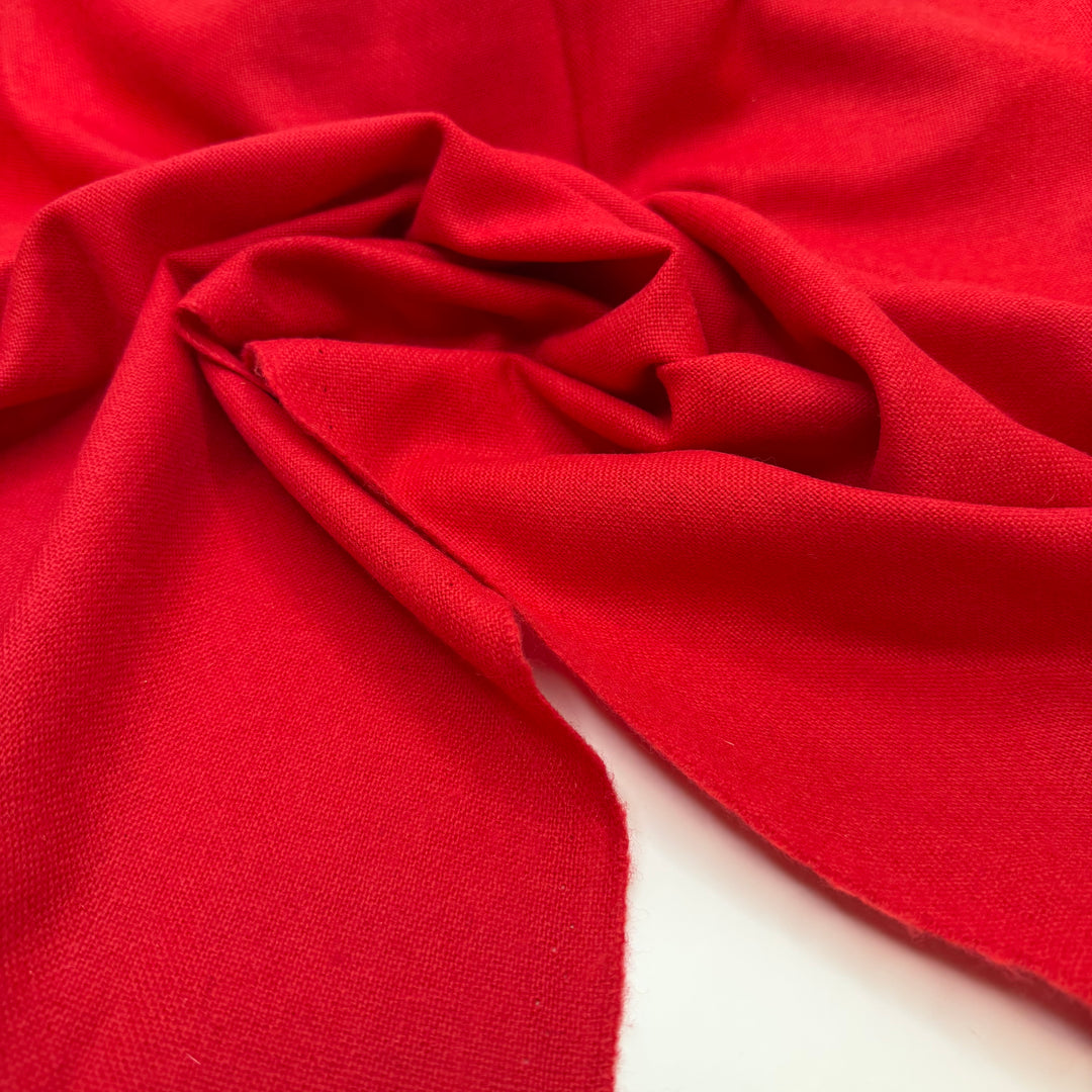 Mounted Police Coat - Wool Woven - Red - 0.85M Bundle