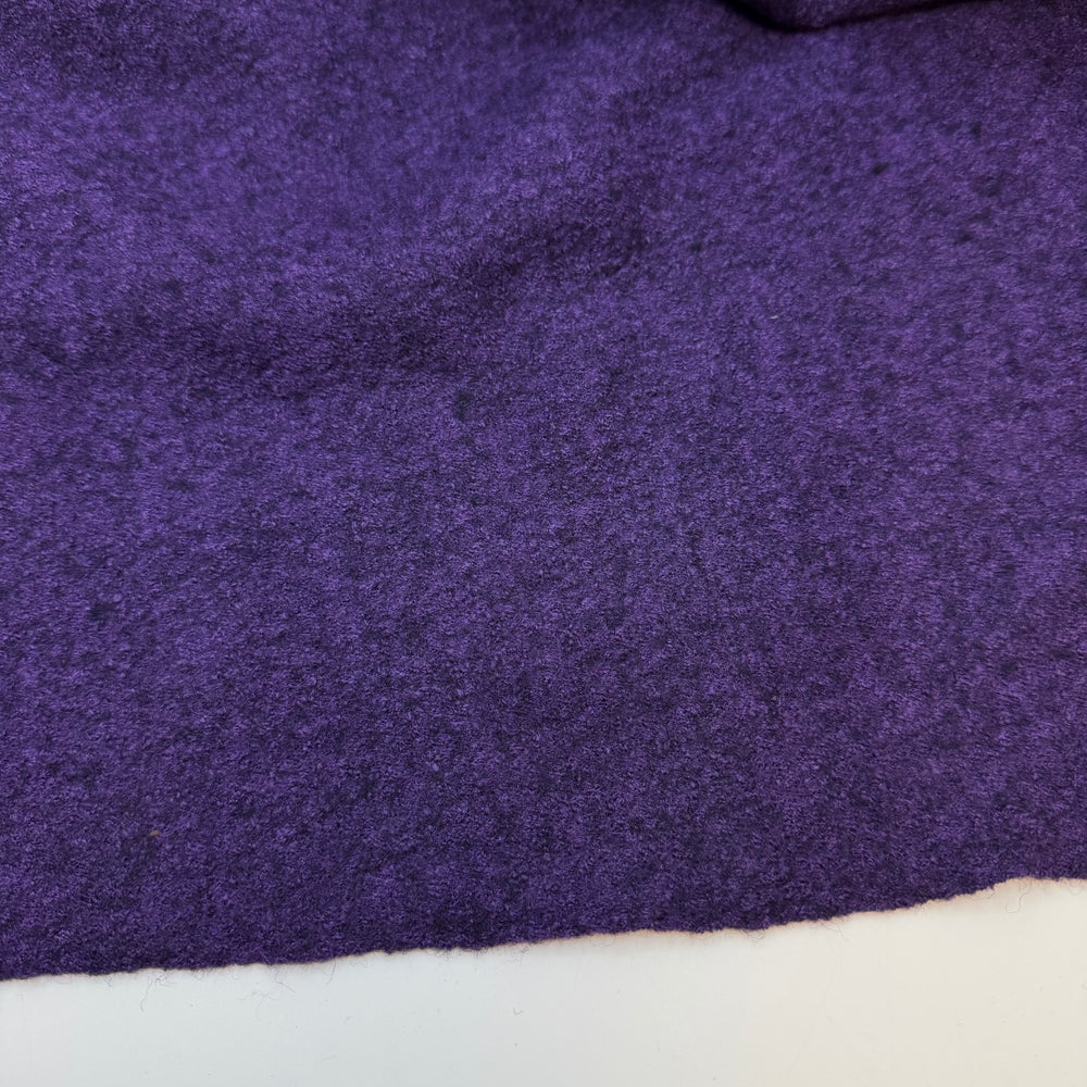 The Muff Purse - Boiled Wool Wool Woven - Purple - 0.6M Bundle