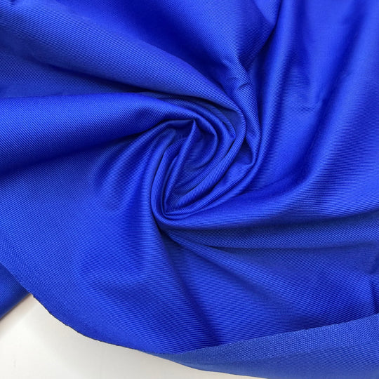 Jazz Age Flair - Twill Weave Poly/Cotton Woven - Cobalt Blue - 2.2M Bundle