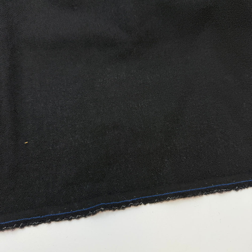 Widows Garb - Crepe Wool Woven - Black - 1.35M Bundle