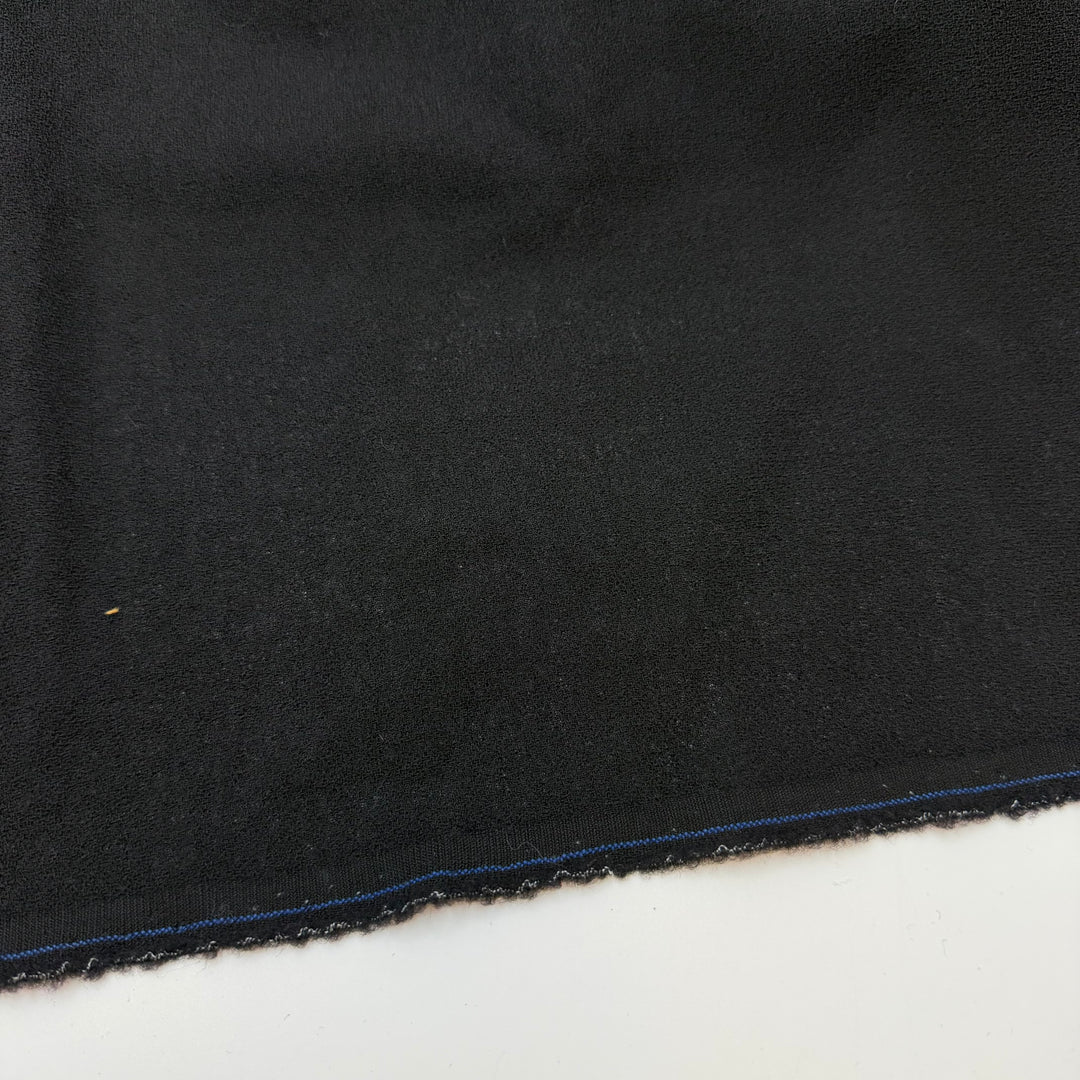 Widows Garb - Crepe Wool Woven - Black - 1.35M Bundle