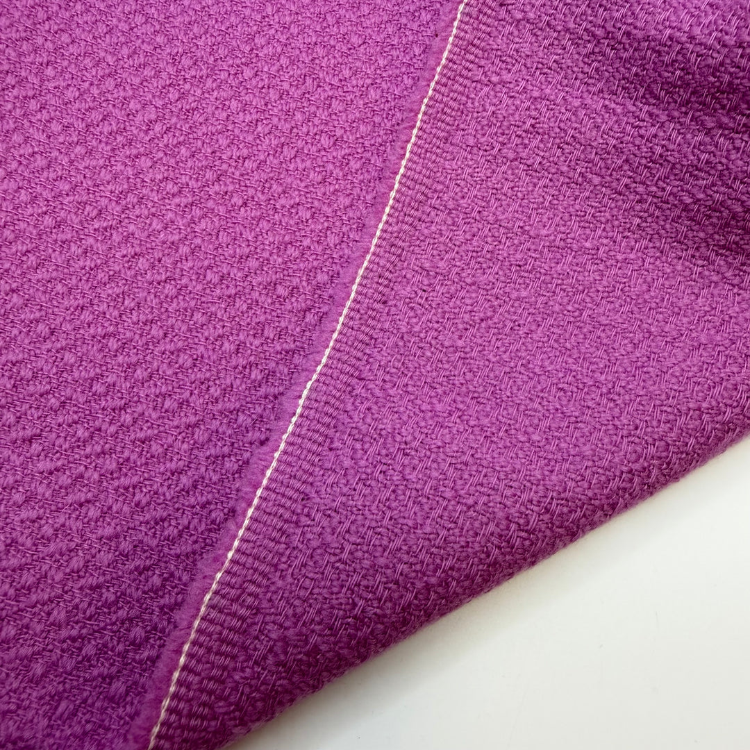 Fire Side Winter Shawl - Tweed Wool Woven - Pink - 2.35M Bundle