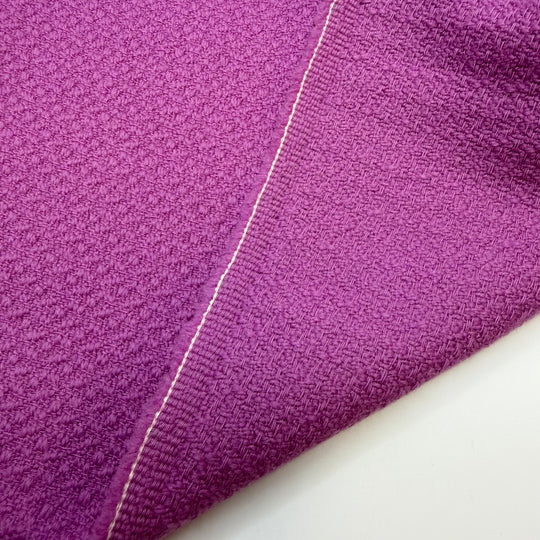 Fire Side Winter Shawl - Tweed Wool Woven - Pink - 2.35M Bundle