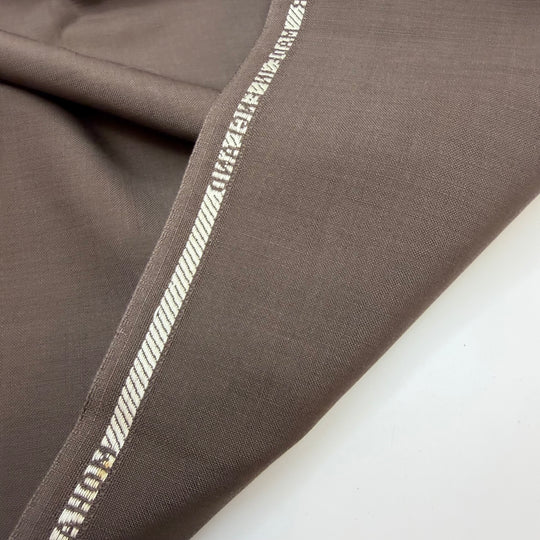 When Suits Were Casual Wear - Mohair Wool Woven - Light Brown - 2.8M Bundle