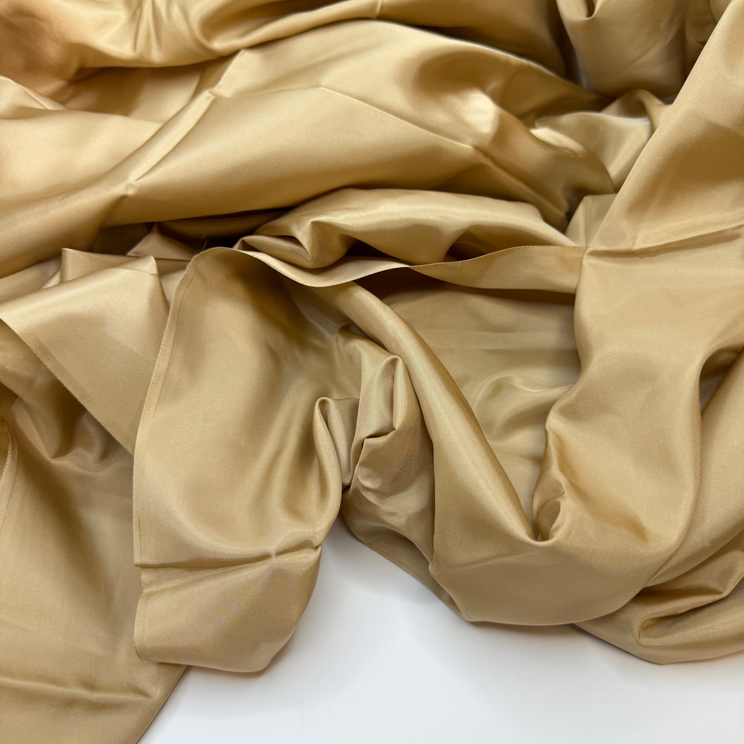 Good As Gold - Satin Poly Woven - Light Gold - 3.7M Bundle