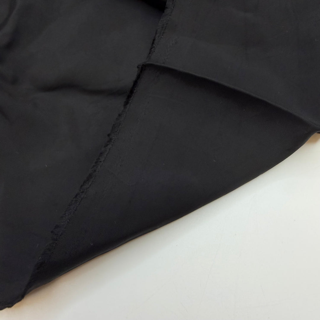 Dark Humour - Satin Cotton Woven - Black - 1.1M Bundle