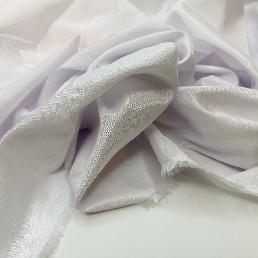 Lighten The Mood - Satin Poly Woven - White - 2.2M Bundle