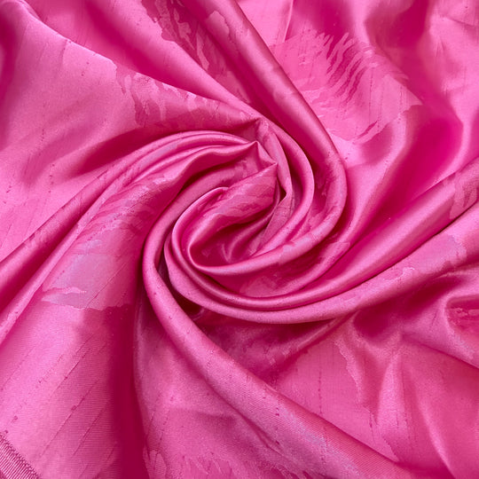 Splash Of Lust - Vintage Jacquard Poly Woven - Pink - 1.75M Bundle