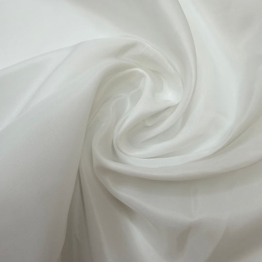 Blank Stare - Acetate Woven - White - 1.65M Bundle