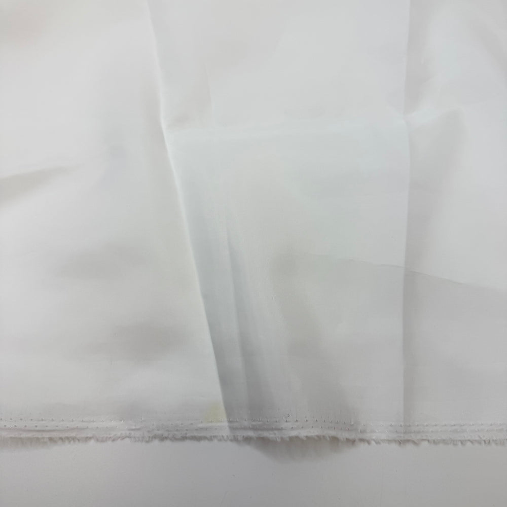 Blank Stare - Acetate Woven - White - 1.65M Bundle