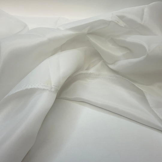Blank Stare - Acetate Woven - White - 1.65M Bundle