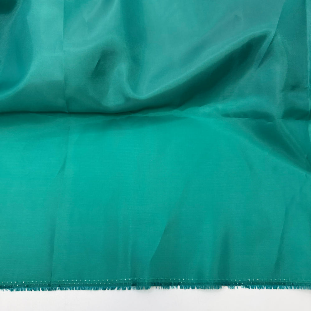 Envious Of Your Calm - Satin Poly Woven - Green Teal - 2.85M Bundle
