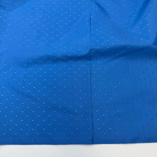 Malvina Garb - Vintage Dobby Weave Satin Poly Woven - Blue - 2.65M Bundle