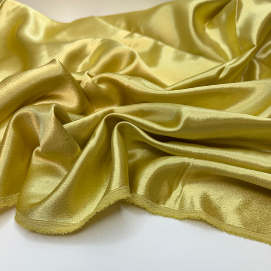 Feeling Lucky - Vintage Satin Poly Woven - Gold - 1.55M Bundle