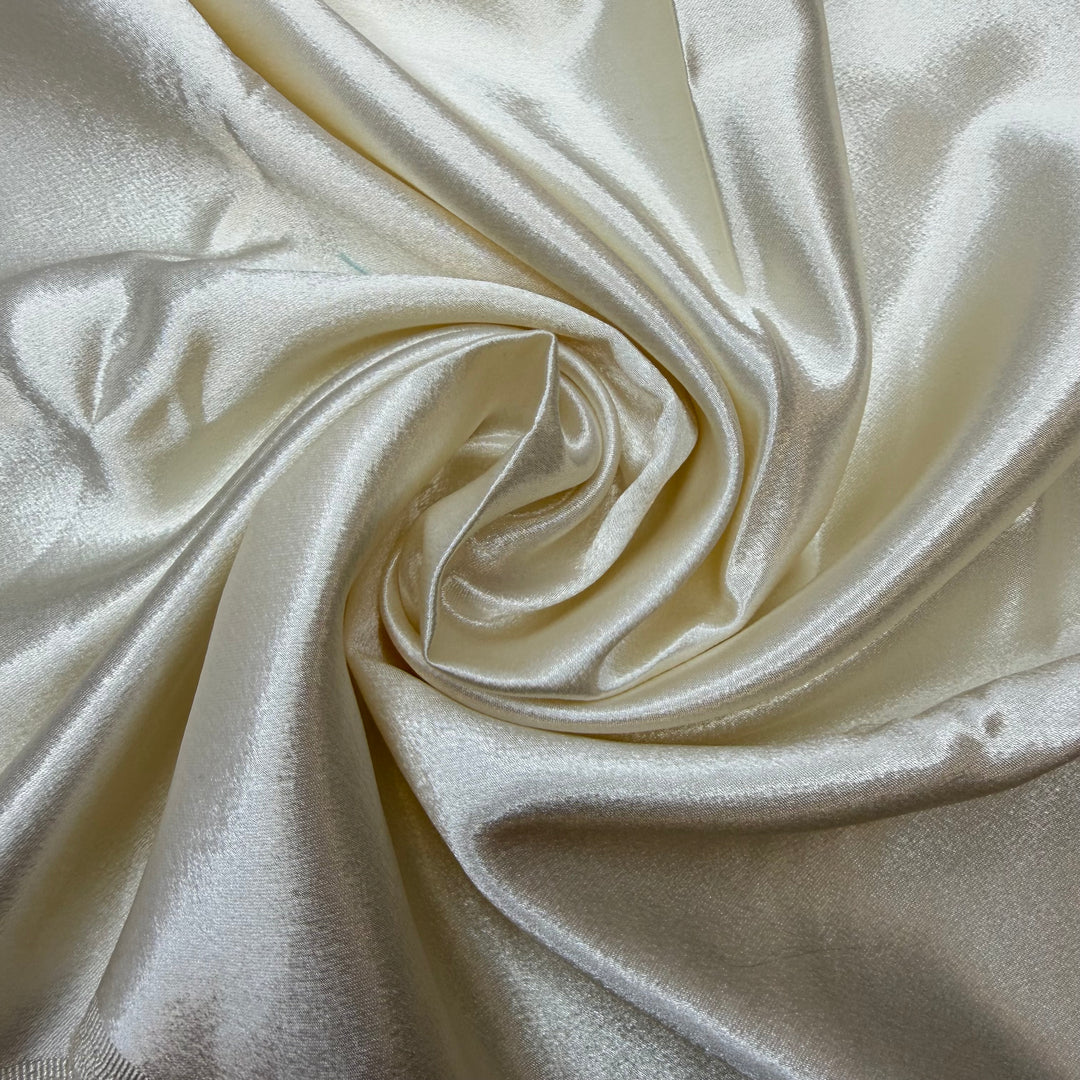 Spa Calm - Satin Poly Woven - Ivory - 1.3M Bundle