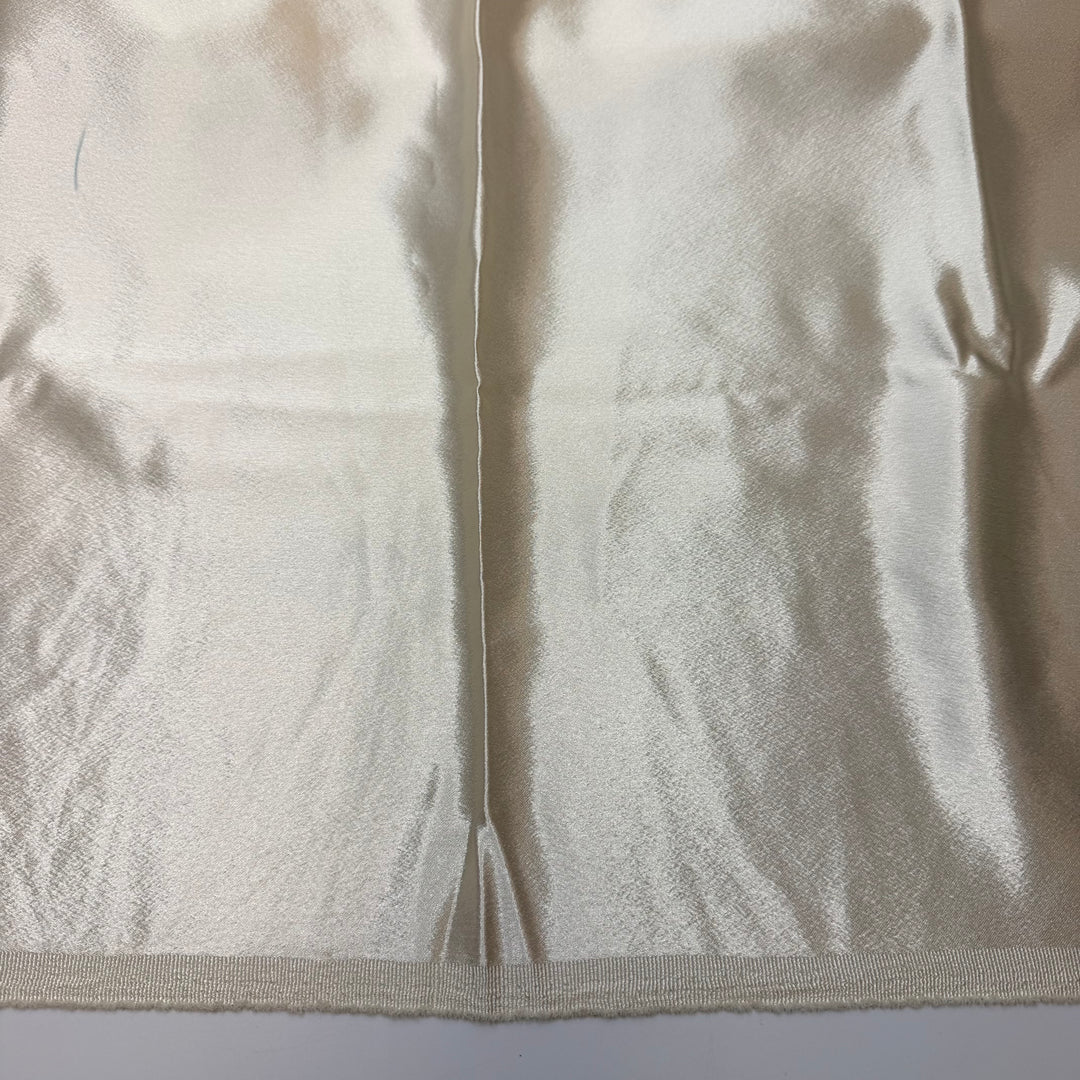 Spa Calm - Satin Poly Woven - Ivory - 1.3M Bundle
