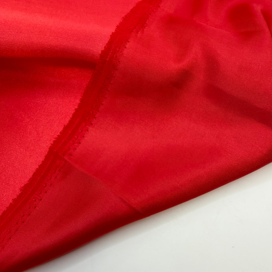 Miss Sassy Pants - Satin Poly Woven - Red - 1.55M Bundle