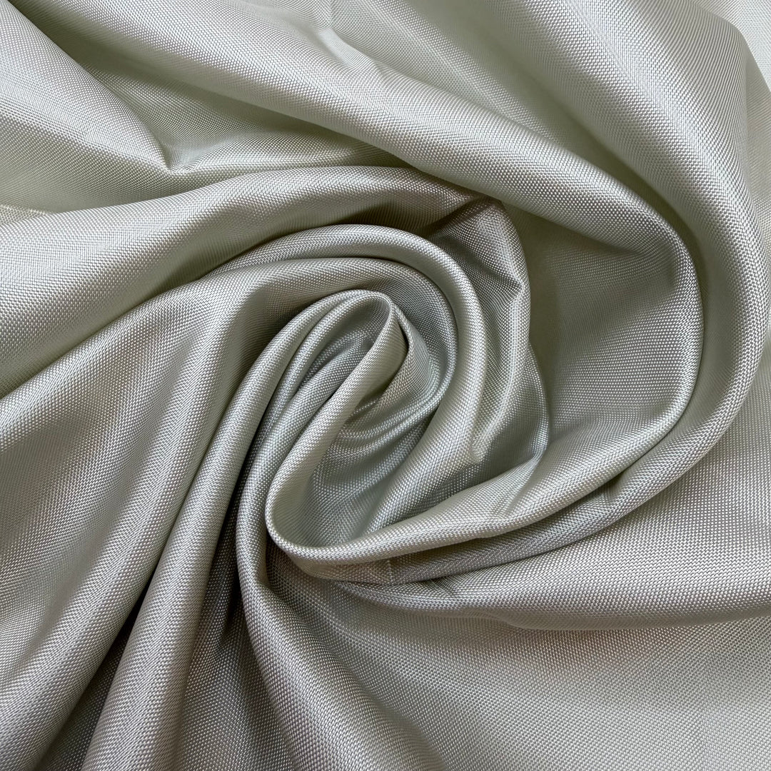 Silver Lining Kind Of Person - Acetate Woven - Silver - 2.1M Bundle