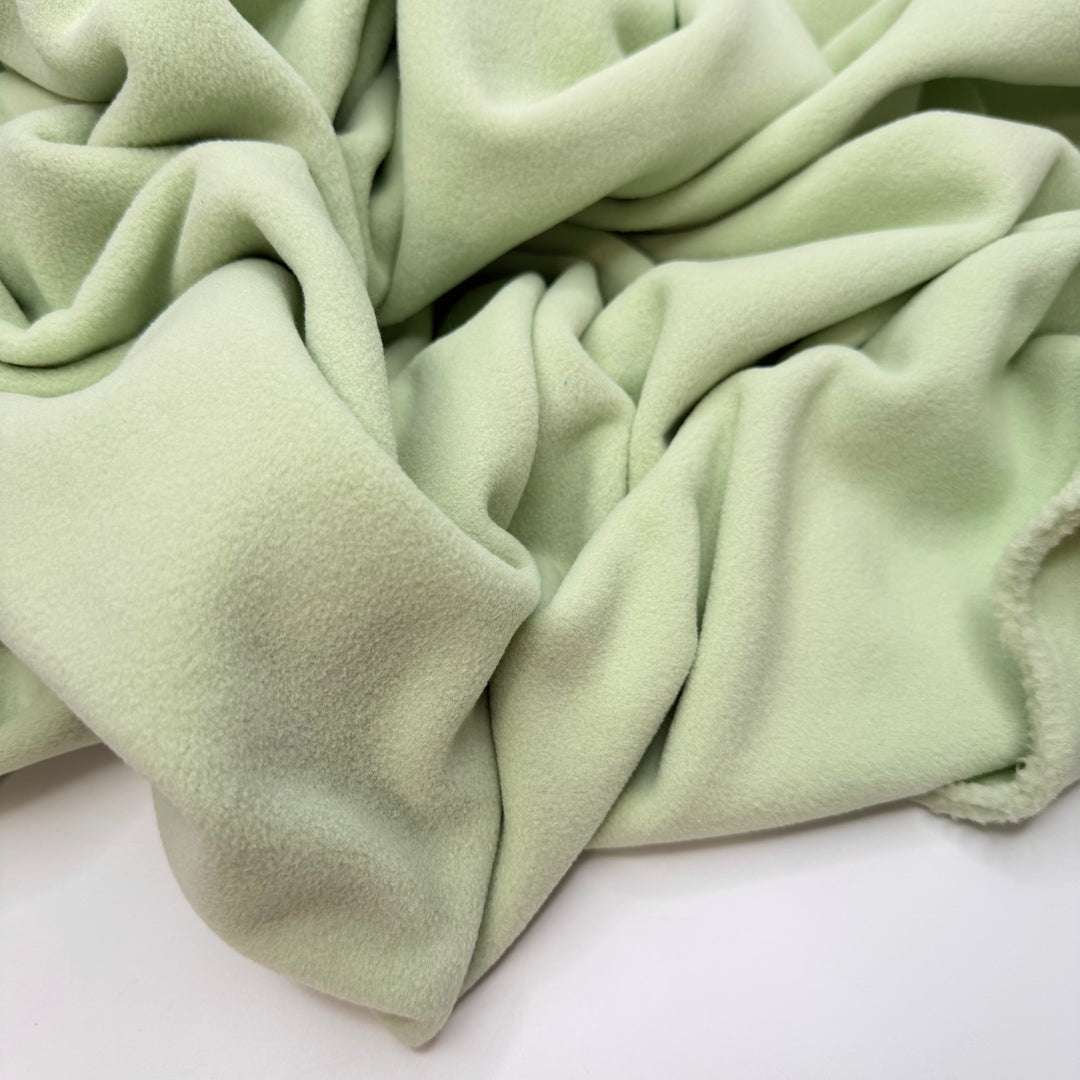 Making Popcorn On The Stove - Fleece Polyester Blend Knit - Light Green - Bundles