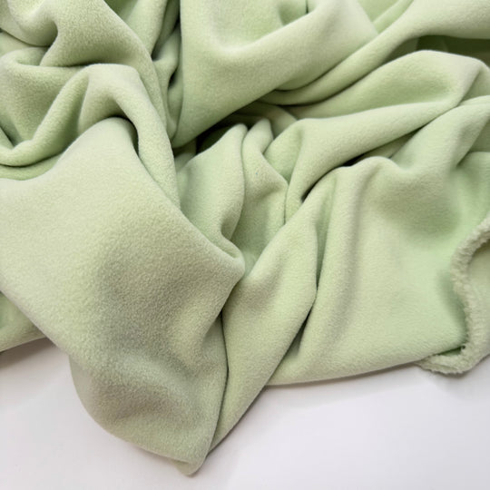 Making Popcorn On The Stove - Fleece Polyester Blend Knit - Light Green - Bundles