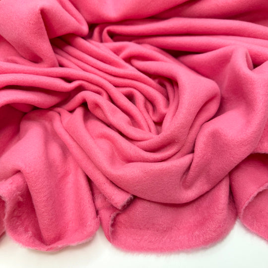 90s Romance - Brushed French Terry Polyester Blend Knit - Pink - 1.3M Bundle