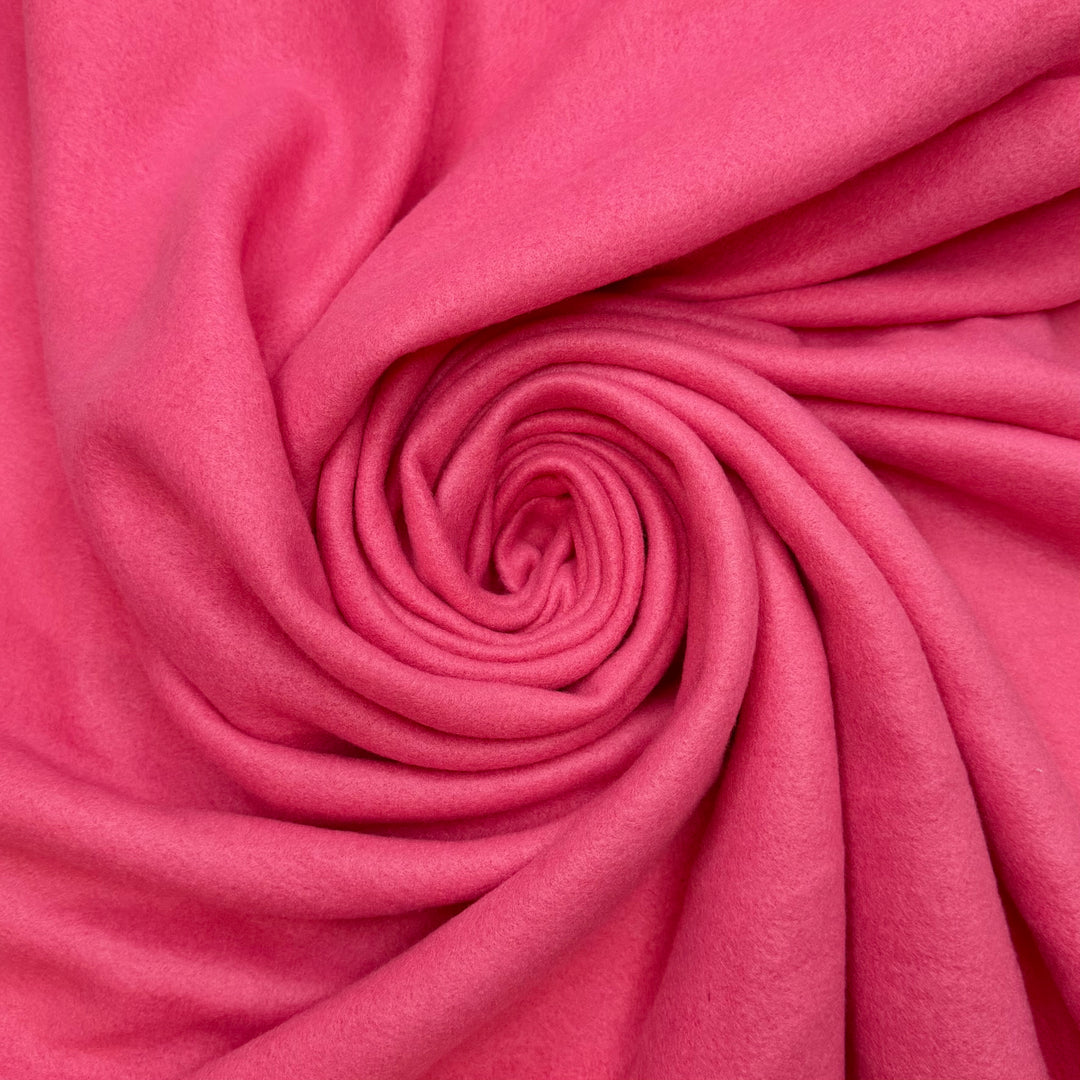 90s Romance - Brushed French Terry Polyester Blend Knit - Pink - 1.3M Bundle
