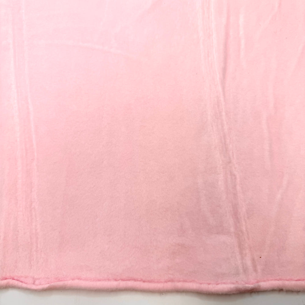 90s Makeover Montage - Fleece Polyester Blend Knit - Light Pink - 1.45M Bundle