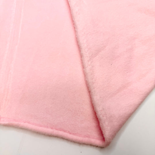 90s Makeover Montage - Fleece Polyester Blend Knit - Light Pink - 1.45M Bundle