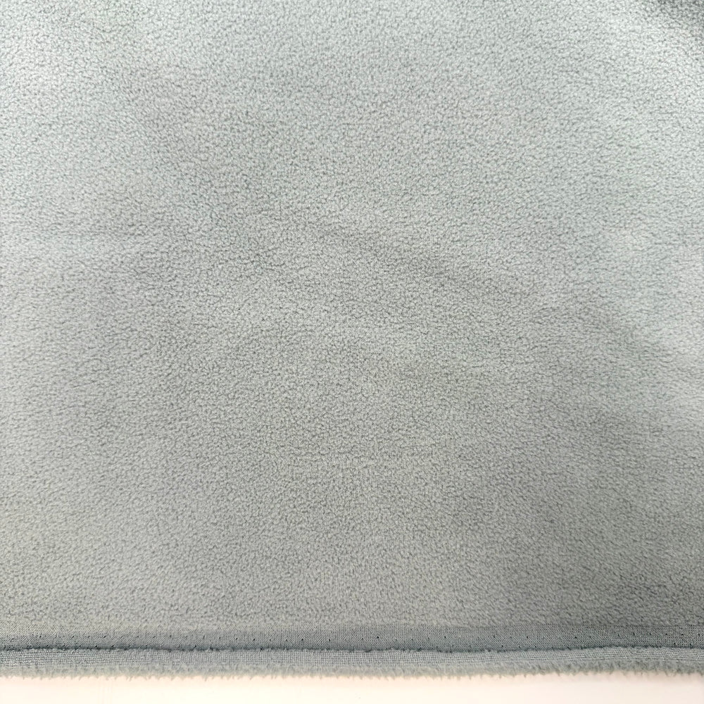 90s Fashion - Fleece Polyester Blend Knit - Light Blue/Grey - 1.9M Bundle