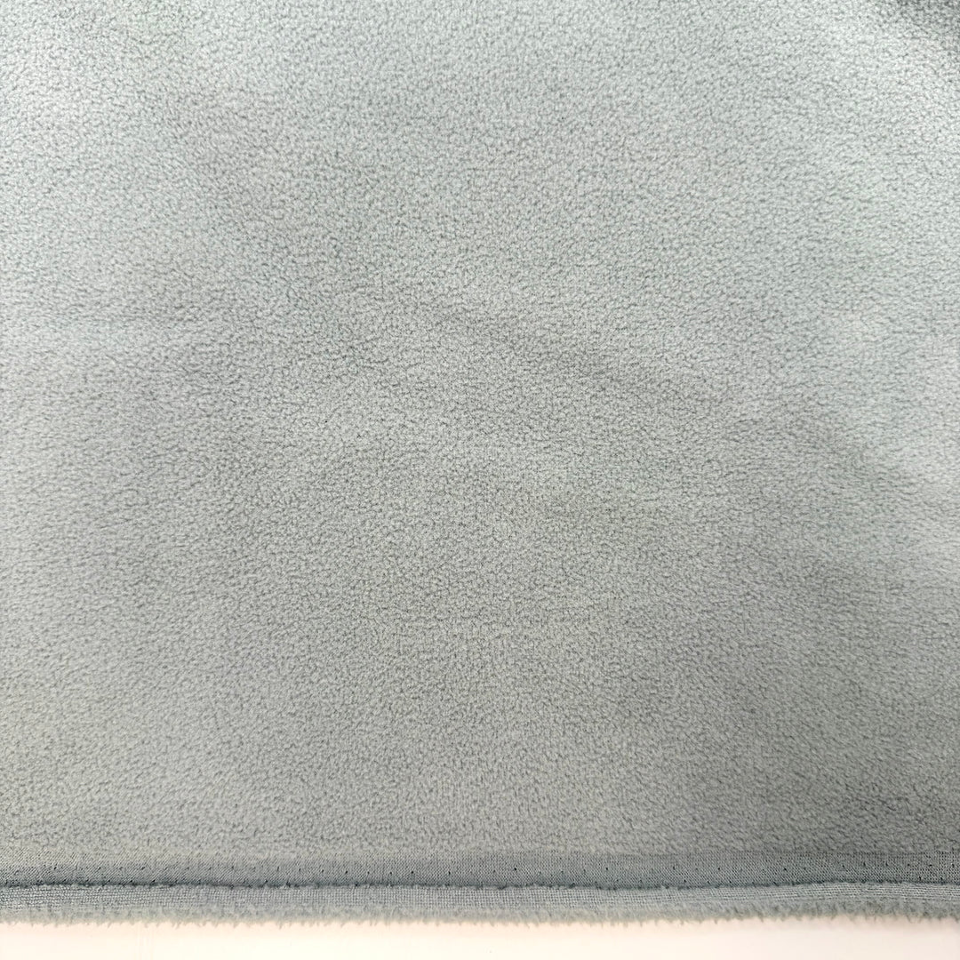 90s Fashion - Fleece Polyester Blend Knit - Light Blue/Grey - 1.9M Bundle
