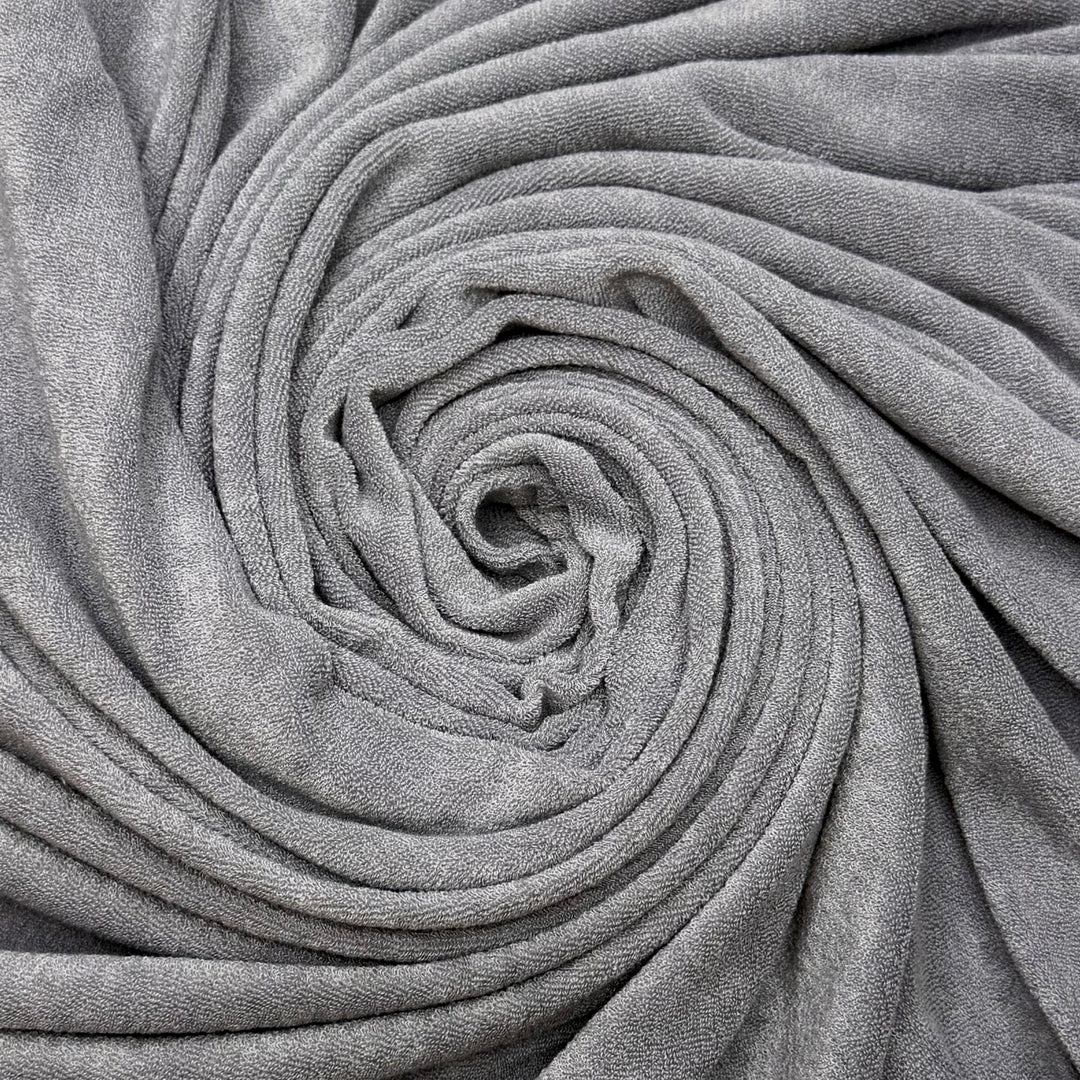 Titanic - French Terry Poly/Cotton Knit - Grey - 1.5M Bundle