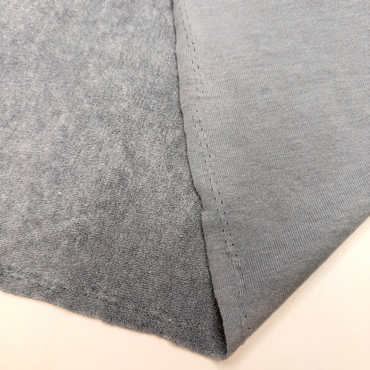 Titanic - French Terry Poly/Cotton Knit - Grey - 1.5M Bundle