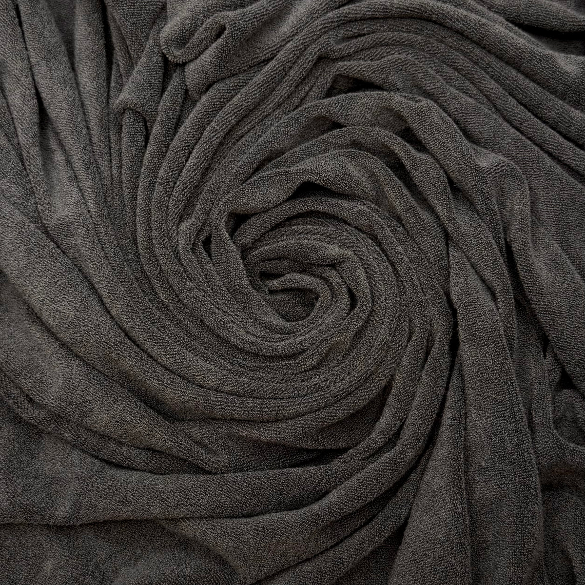 Pulp Fiction - French Terry Poly/Cotton Knit - Dark Grey - Bundles